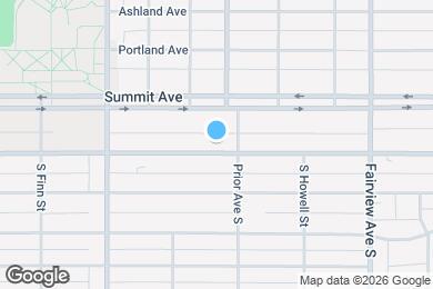 Map image of the property - 1957 Grand Ave