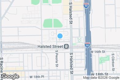 Map image of the property - 842 W 15th Pl