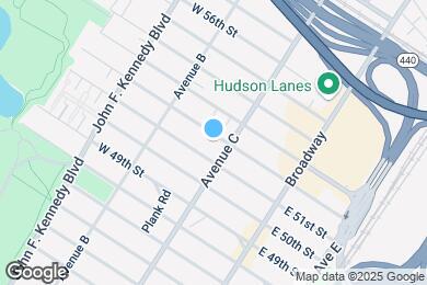 Map image of the property - 68 W 52nd St