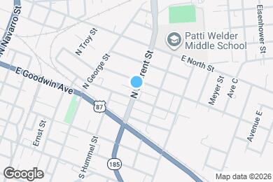 Map image of the property - 403 N Laurent St