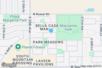 Map image of the property - 3319 W La Salle St