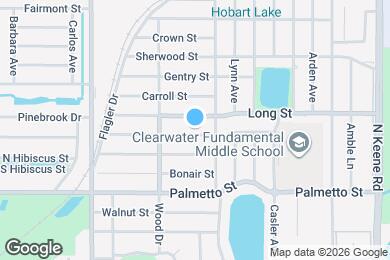 Map image of the property - 1604 Clark St