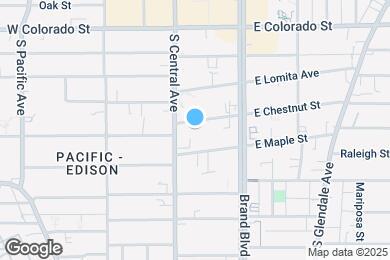 Map image of the property - 214 W Chestnut St