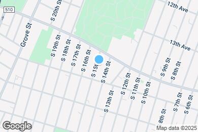 Map image of the property - 414 S 15th St