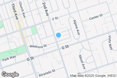 Map image of the property - 195 Madrona St