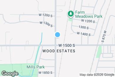 Map image of the property - 1479 S 1100 W