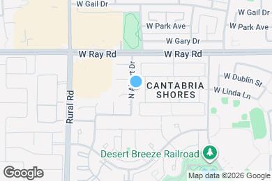 Map image of the property - 907 N Albert Dr