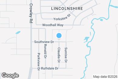 Map image of the property - 4820 Claudia Dr