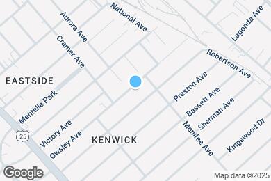 Map image of the property - 302 Owsley Ave