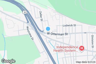 Map image of the property - 761 W Otterman St