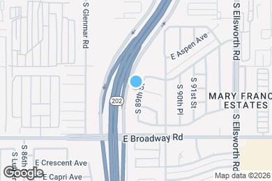Map image of the property - 244 S 89th St