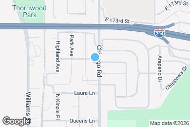 Map image of the property - 812 Chicago Rd