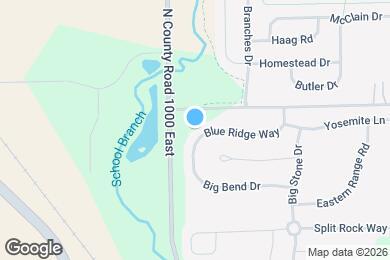 Map image of the property - 9818 Blue Ridge Way