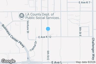 Map image of the property - 43022 6th St E