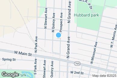 Map image of the property - 401 N Prospect Ave