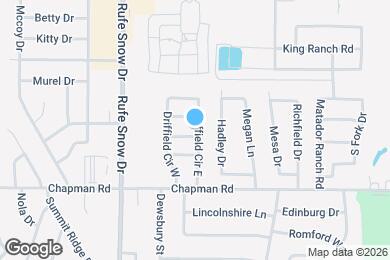 Map image of the property - 6941 Brixham Dr