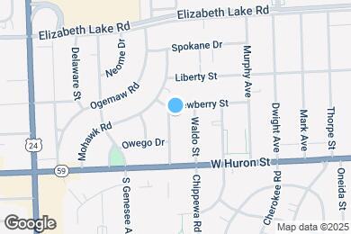 Map image of the property - 58 Dakota St