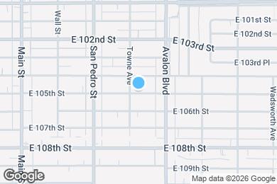 Map image of the property - 417 E 105th St