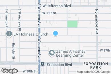 Map image of the property - 1610 W 36th Pl