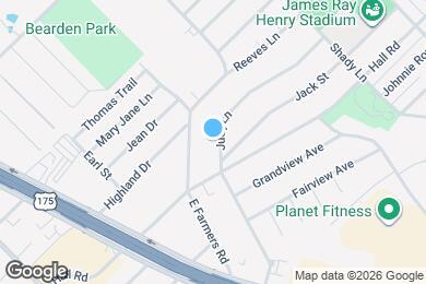 Map image of the property - 611 Judy Ln