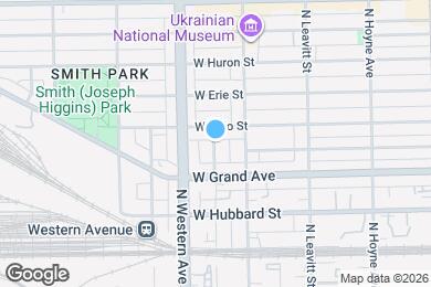 Map image of the property - 537 N Claremont Ave