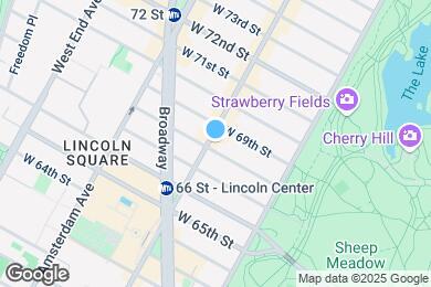 Map image of the property - 77 W 68th St
