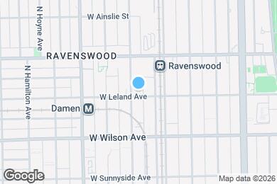 Map image of the property - 1822 W Leland Ave