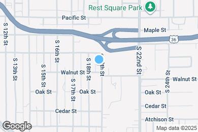 Map image of the property - 2324 S 19th St