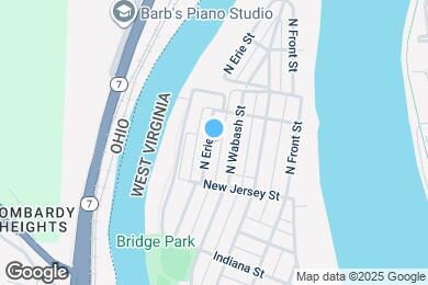 Map image of the property - 434 N Erie St
