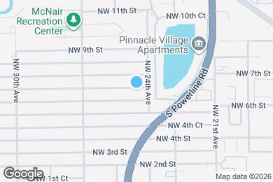 Map image of the property - 2420 NW 6th Ct
