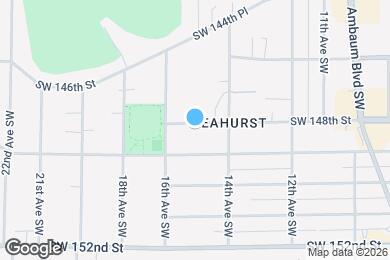 Map image of the property - 1433 SW 148th St