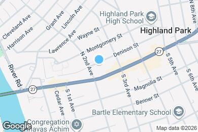 Map image of the property - 216 Denison St