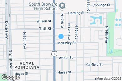 Map image of the property - 1727 McKinley St