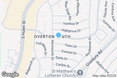 Map image of the property - 4725 South Dr W