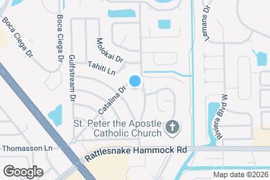 Map image of the property - 4911 Catalina Dr