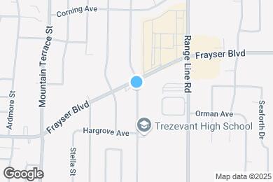 Map image of the property - 3433 N Trezevant St