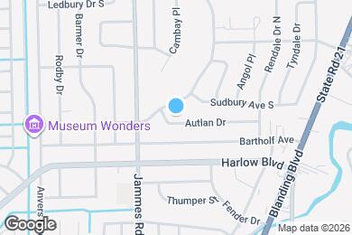 Map image of the property - 6305 Autlan Dr