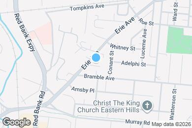 Map image of the property - 4330 Erie Ave