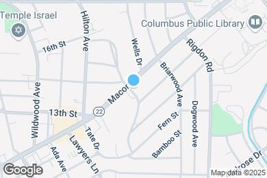 Map image of the property - 1416 S Dixon Dr