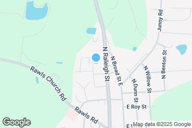 Map image of the property - Newly Renovated Flats & Townhomes in the Heart of Angier! Pets Welcome!