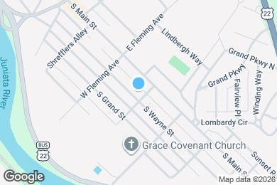 Map image of the property - 539 S Wayne St