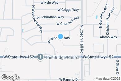 Map image of the property - 1036 W Windsor Way
