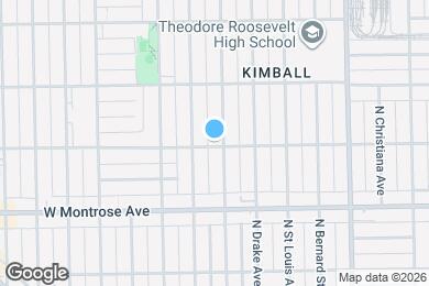 Map image of the property - 3606 W Sunnyside Ave