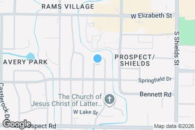 Map image of the property - 1208 Fairview Dr
