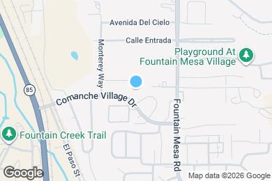 Map image of the property - Fountain Ridge Apartments