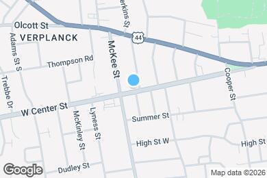 Map image of the property - 167 W Center St