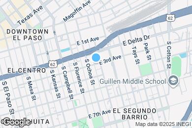 Map image of the property - 815 1/2 E 3rd Ave