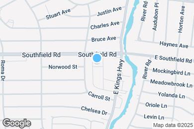 Map image of the property - Signature at Southfield Apartments