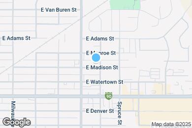 Map image of the property - 624 E Madison St