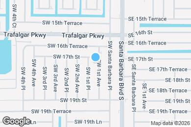 Map image of the property - 3 bedroom 2 bath single family home